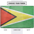 Guyana Flag Distressed Dell Vostro Skin